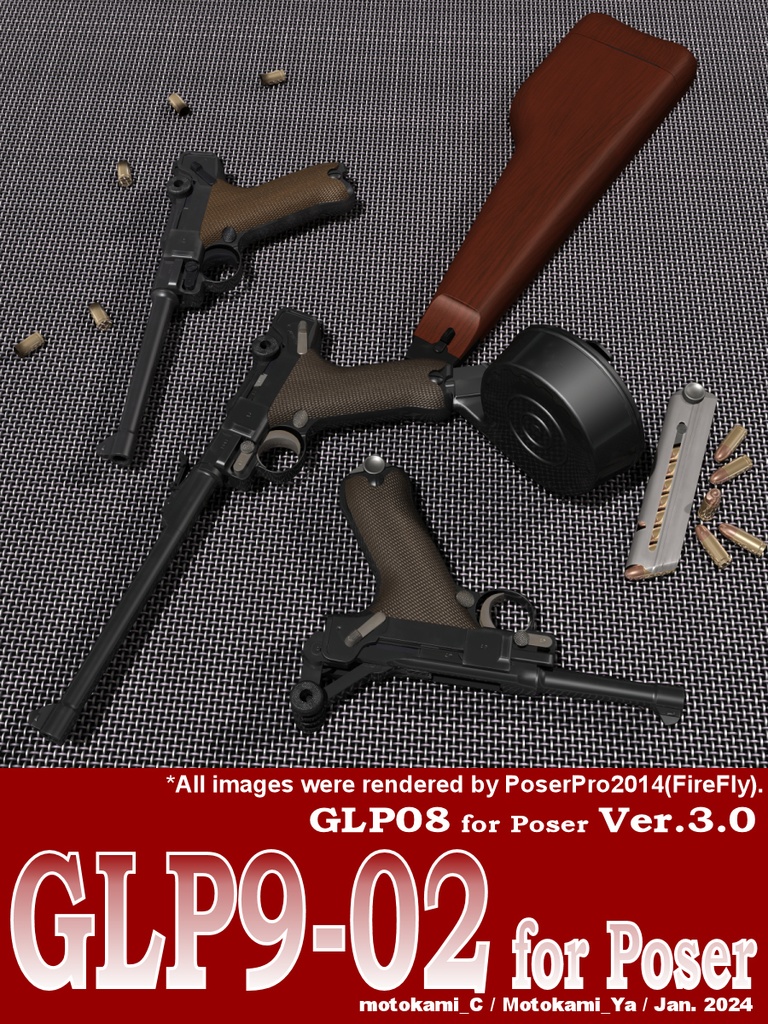 GLP9-02 for Poser