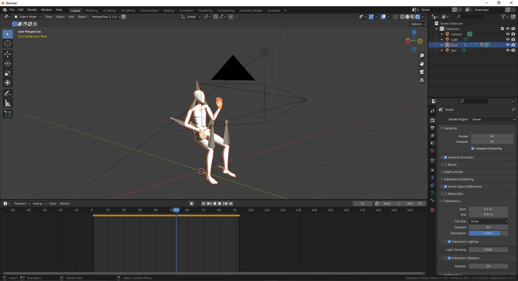 30-Count Greeting Mocap Animation Package (Rokoko Captured)