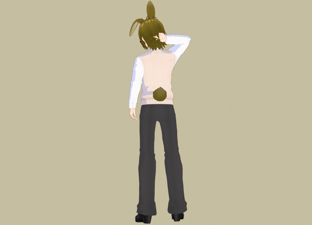 Bunny-Kun ARKit Study Model (CC0)