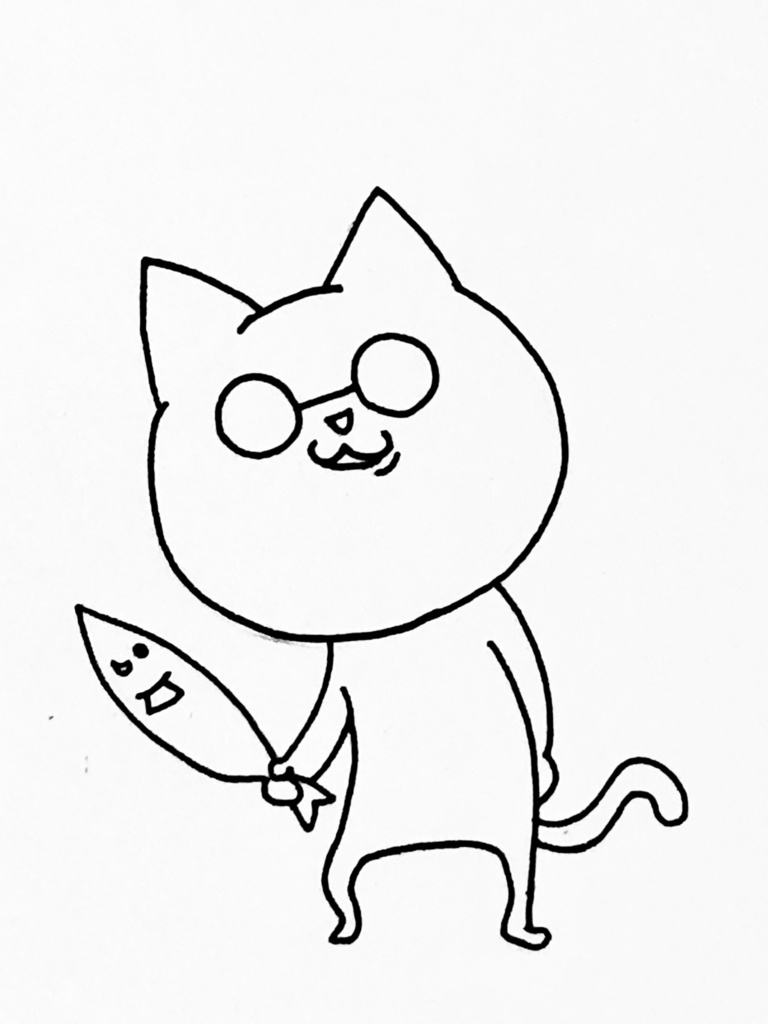 ネコ掘さん アクリルブロック