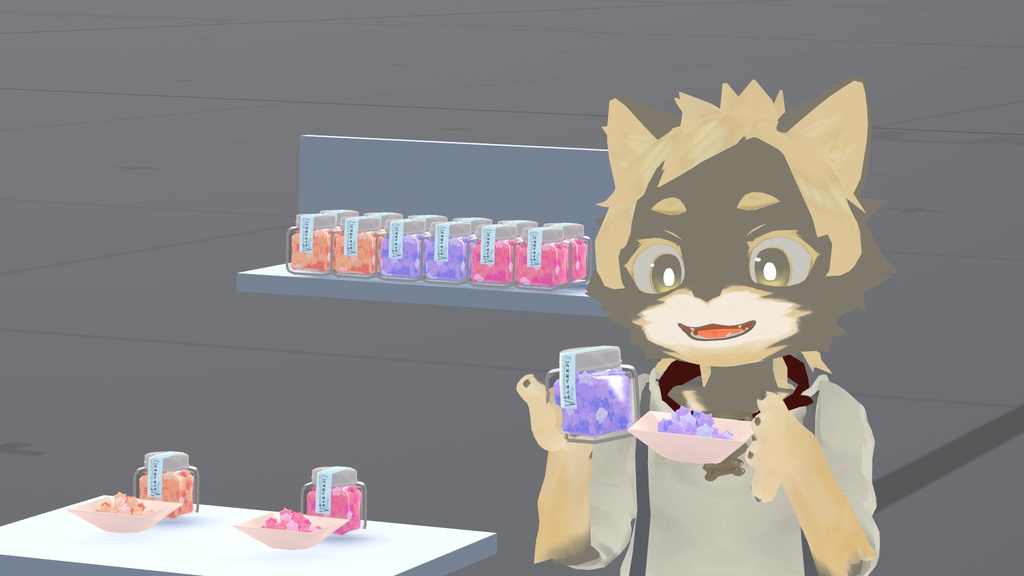 こんぺいとう【無料 VRChat想定】