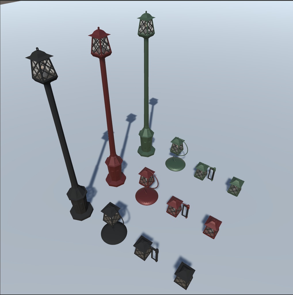 【無料】ランタン4種