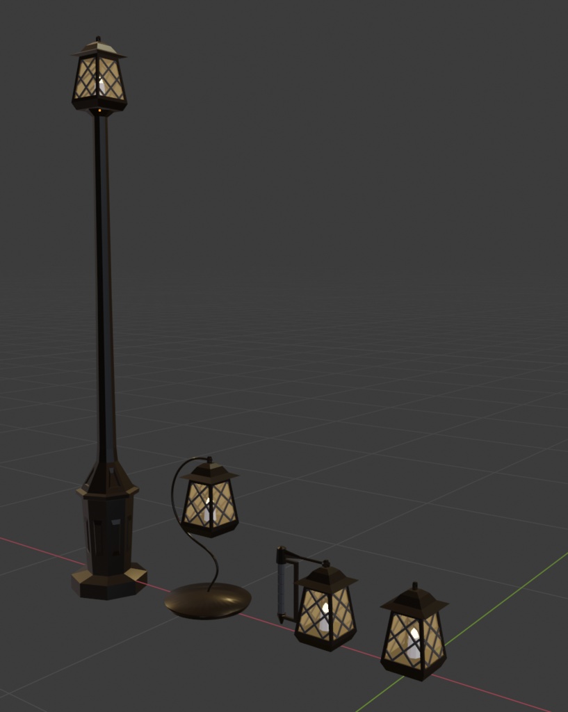 【無料】ランタン4種