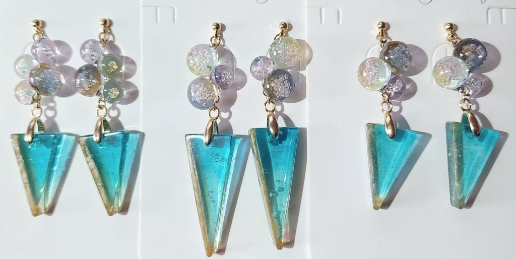 🌈🕒甲斐田さん　制服衣装イメージイヤリング（ピアス）