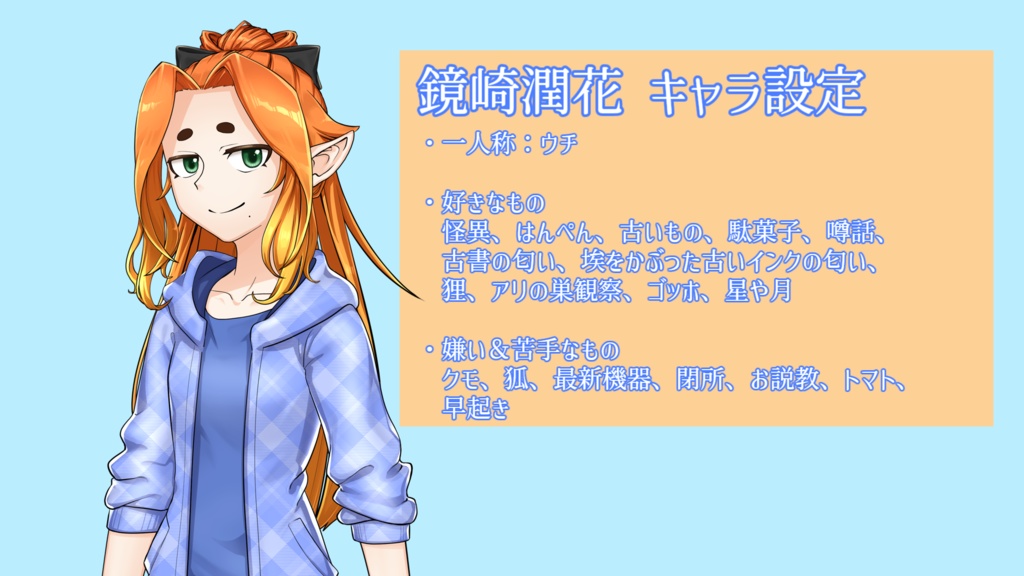 【MYCOEIROINK 『鏡崎潤花(かがみざき うるか)』】Ver.0.10