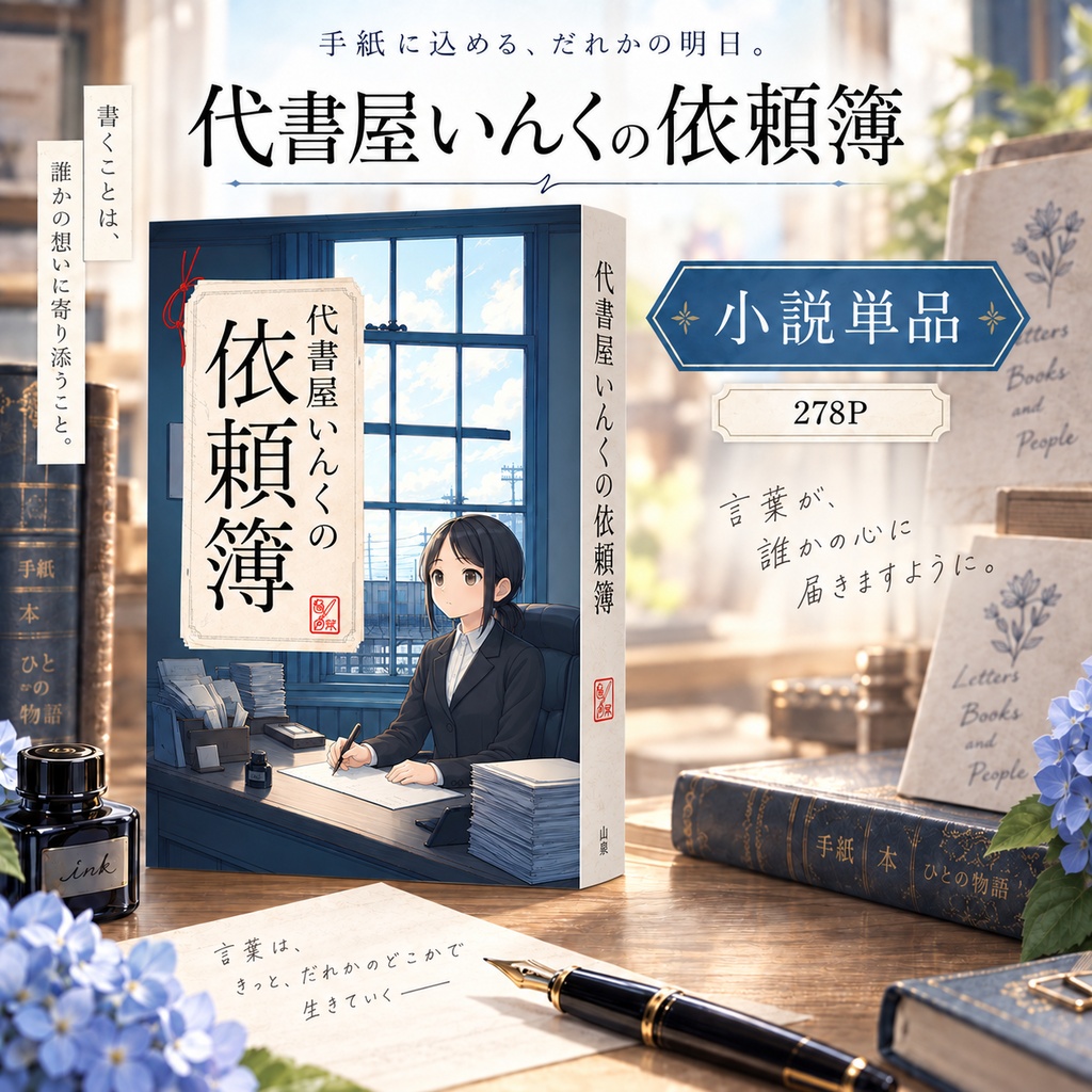 『代書屋いんくの依頼簿』小説単品