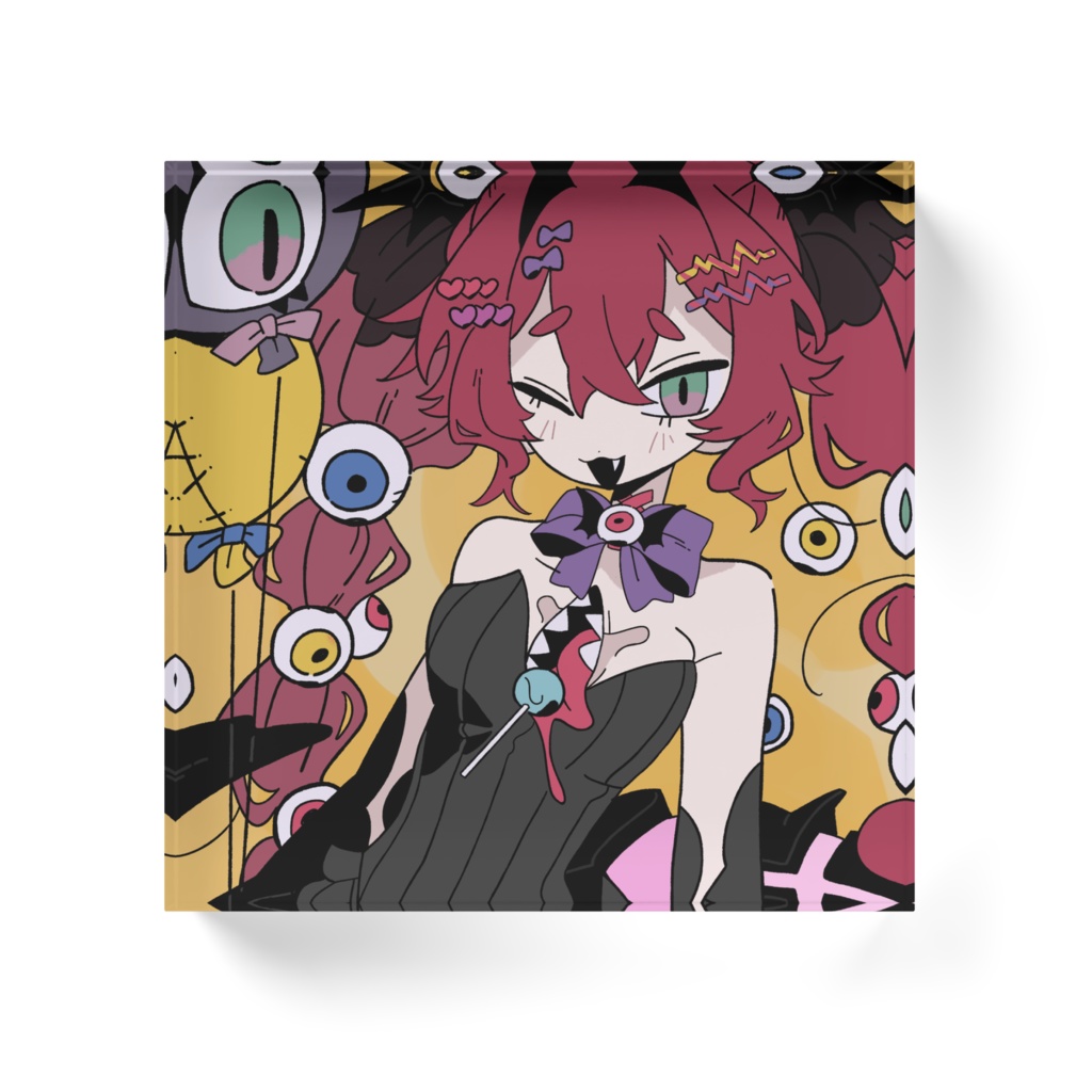 ハフアニThx♡アクリルブロック