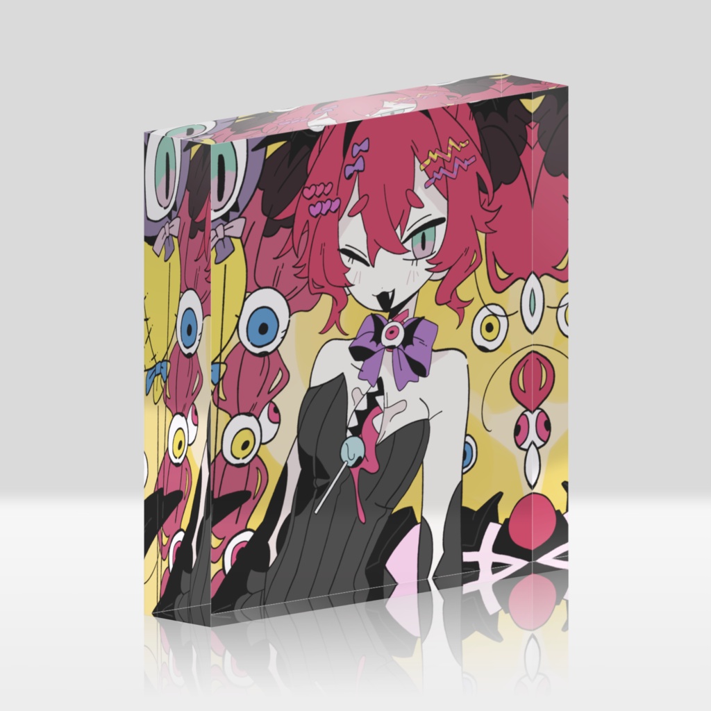 ハフアニThx♡アクリルブロック