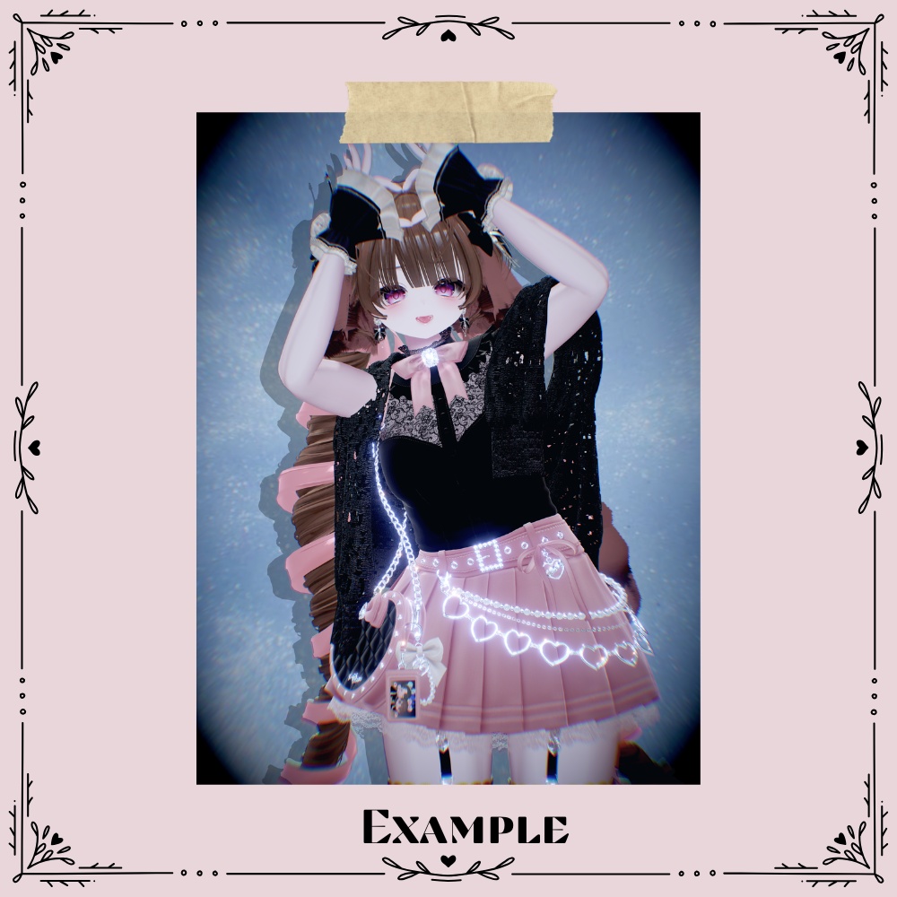 【FREE】Fuka's Pose set No.1