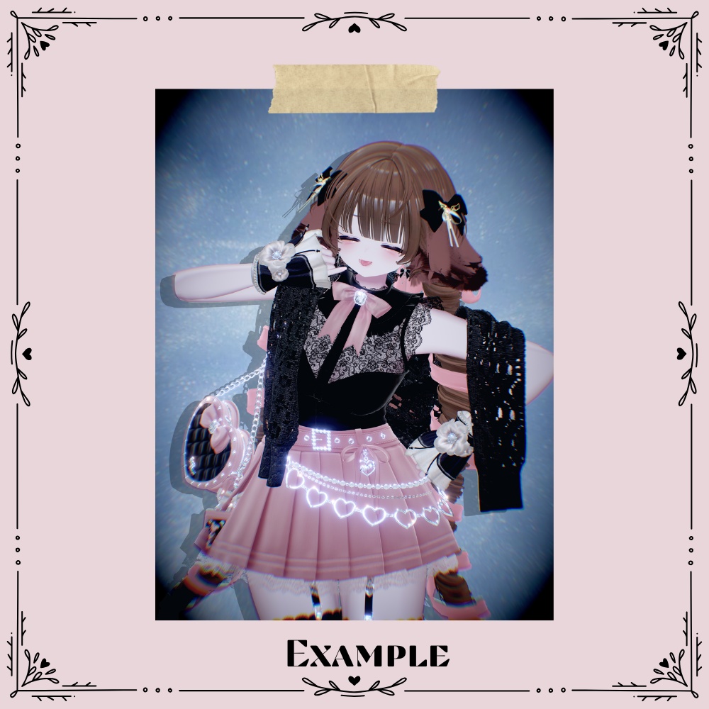 【FREE】Fuka's Pose set No.1