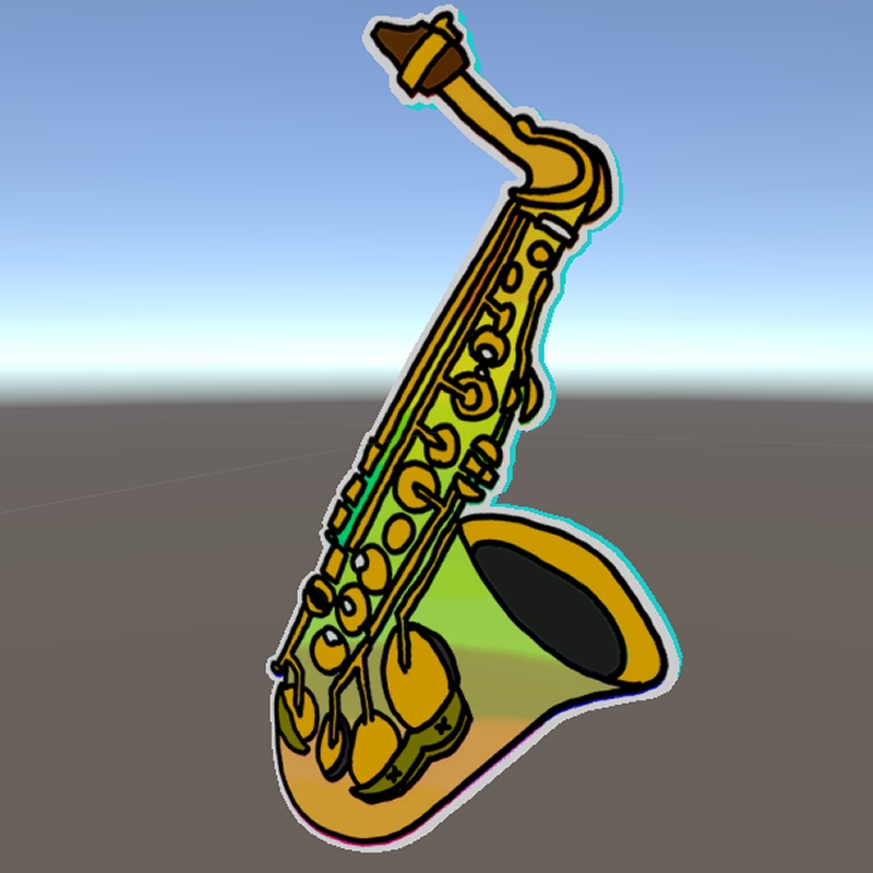 [VRChat][0円]Saxophone Board