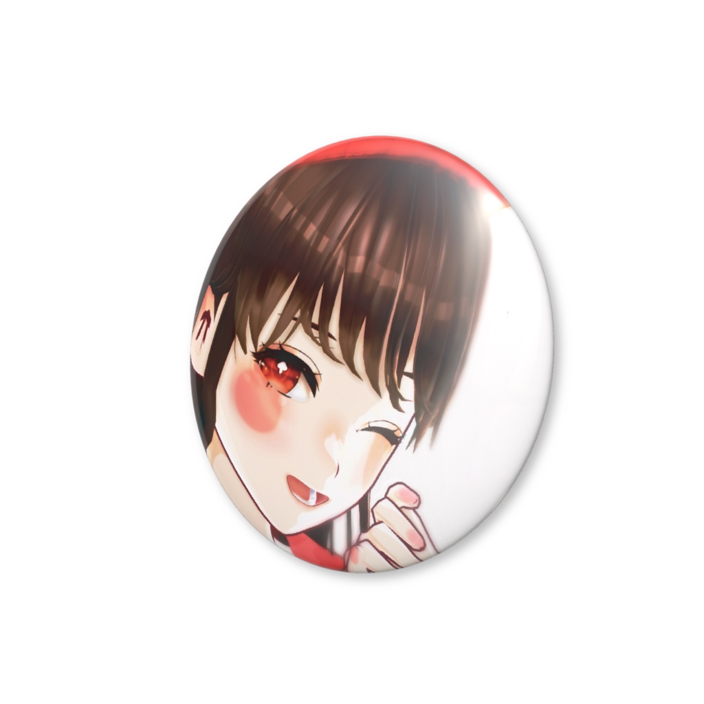 だけっち3D缶バッジ