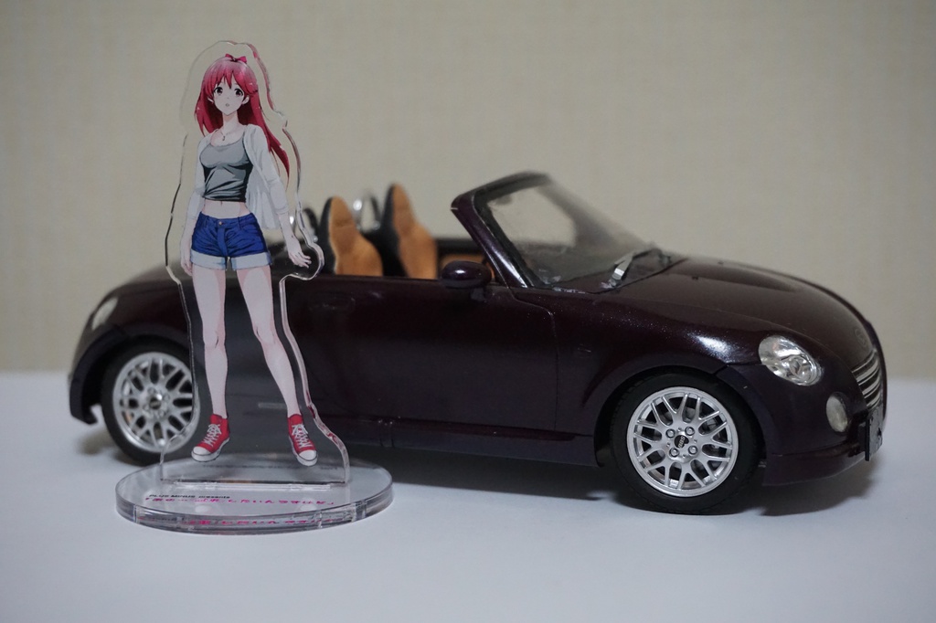 「あの…試乗したいんですけど」富良名 真衣 アクリルフィギュア