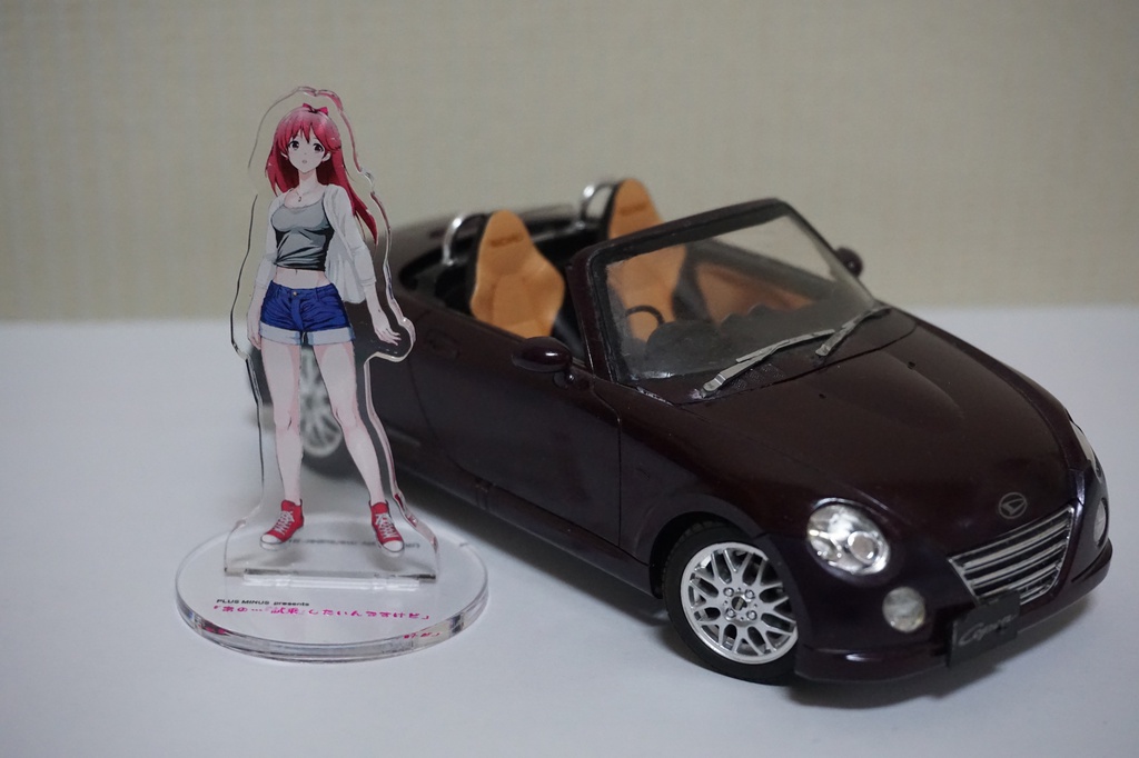 「あの…試乗したいんですけど」富良名 真衣 アクリルフィギュア