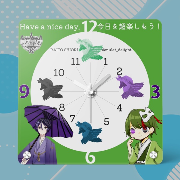 Clock -WAFUKU-