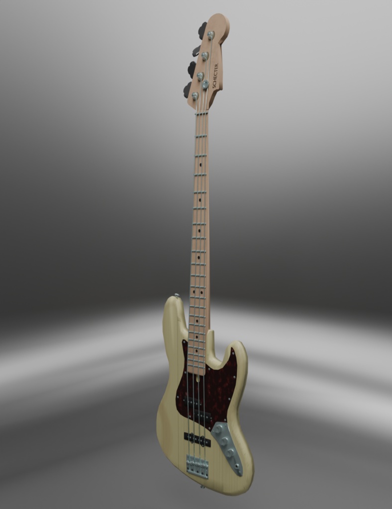 SCHECTER／AC-345-PJ-WH [VRC対応] [凛として時雨]