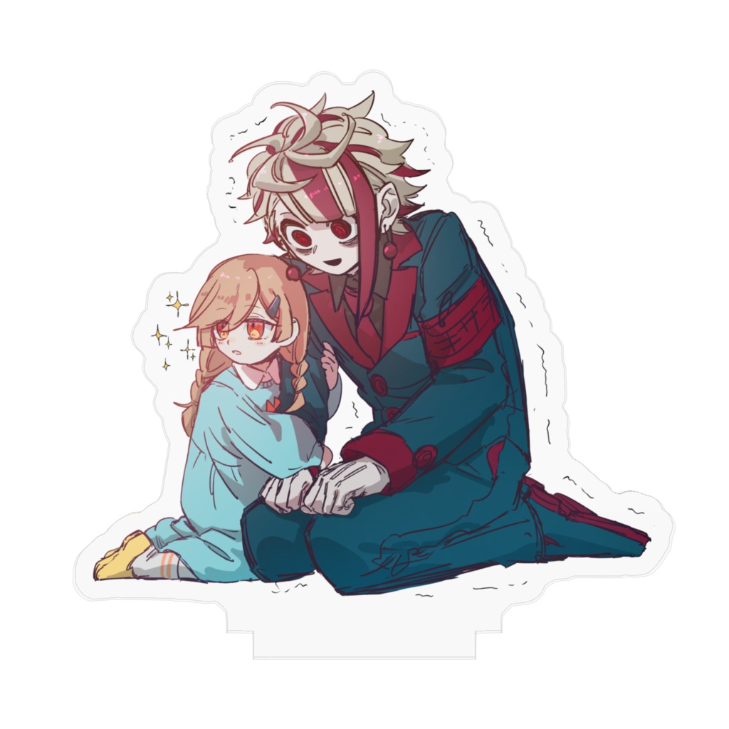 古異図と子供化した九条のアクスタ