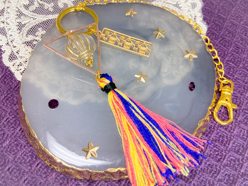 バンカラフェス　バッグチャーム【クリア】