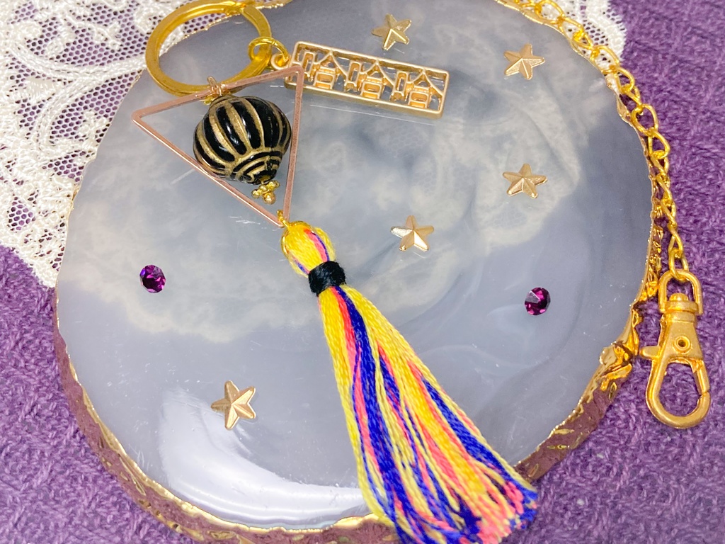 バンカラフェス　バッグチャーム【ブラック】