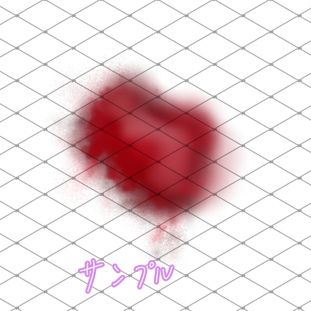 【VRChat】傷texture5種/アバター用素材