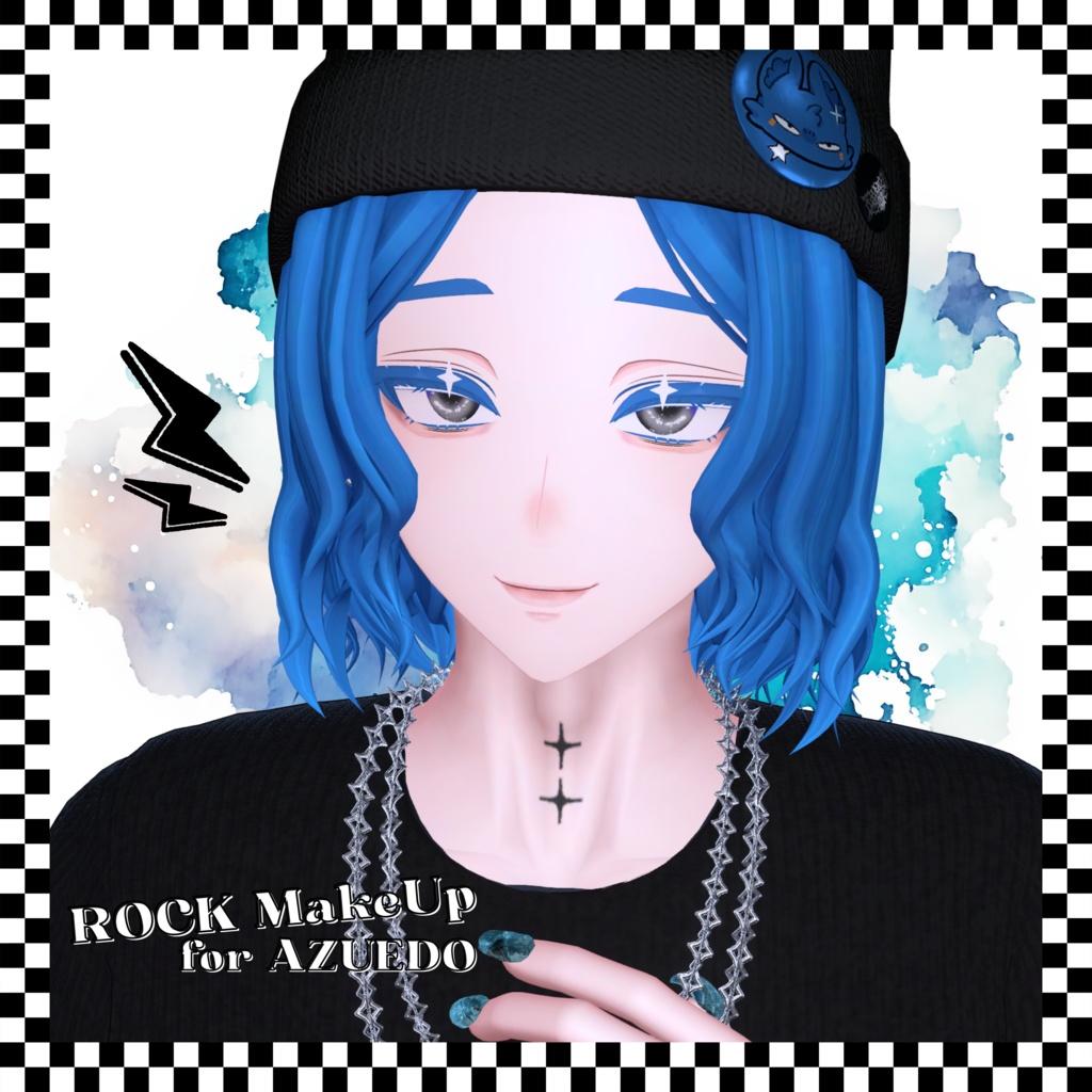 【VRC】アズエド専用rockmake up🐺