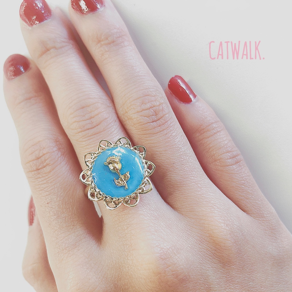 『IDOLiSH7モチーフ』バラのリング