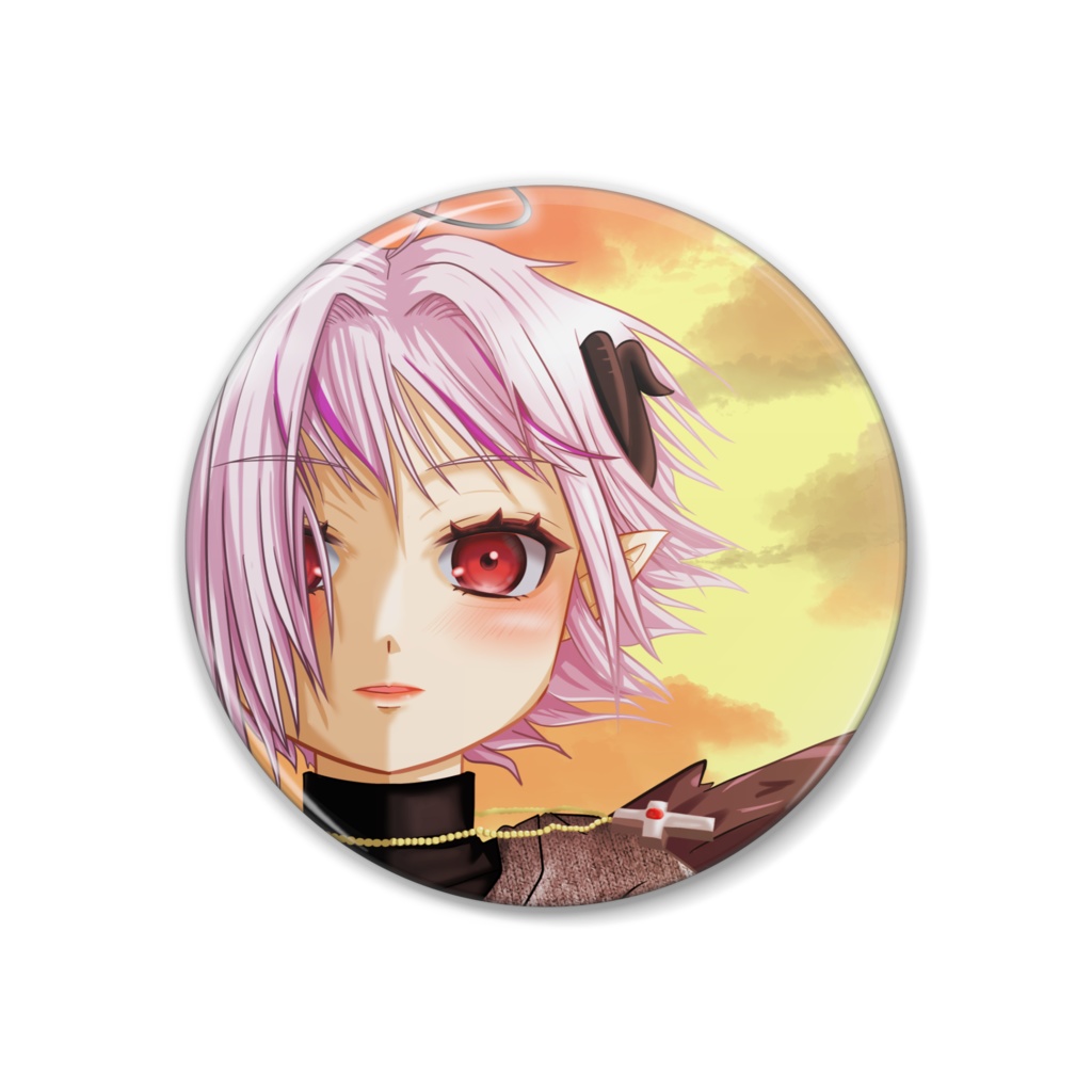 【バレンタイン】缶バッジ