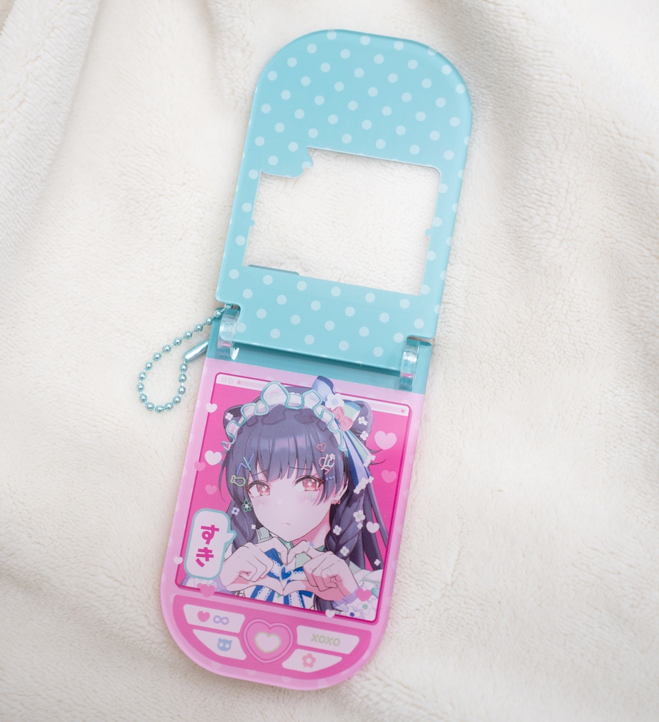 アイキュー冬優子ちゃんガラケー型アクキー