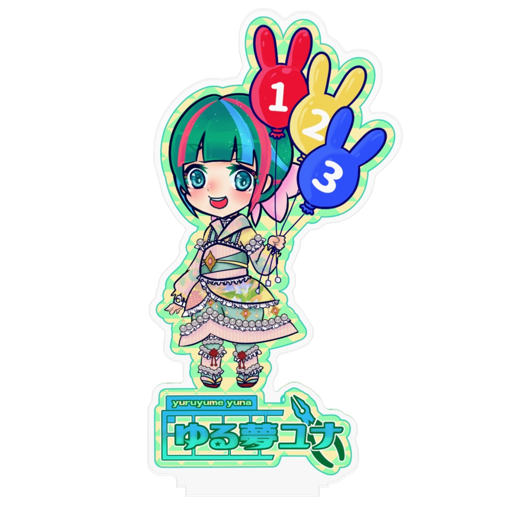 3周年記念グッズ アクリルフィギュア