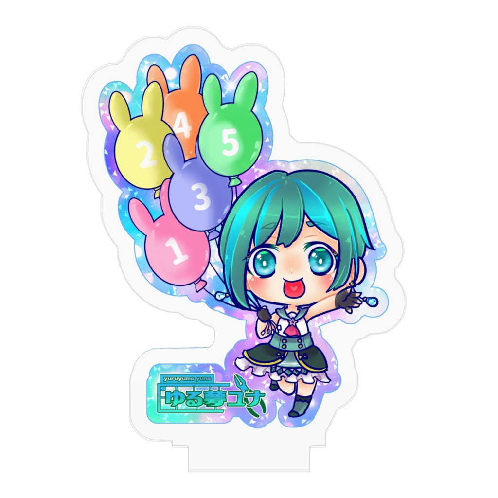 5周年記念グッズ アクリルフィギュア