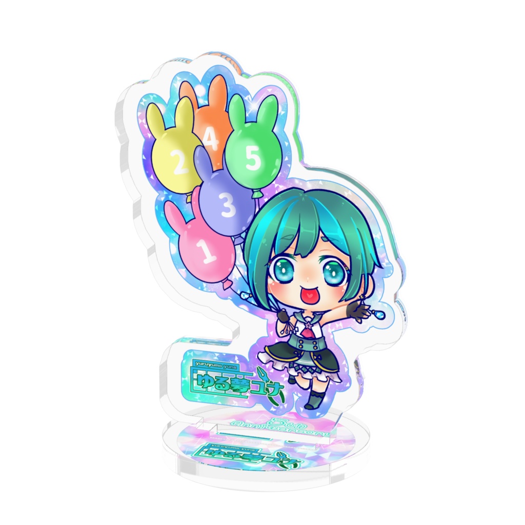 5周年記念グッズ アクリルフィギュア