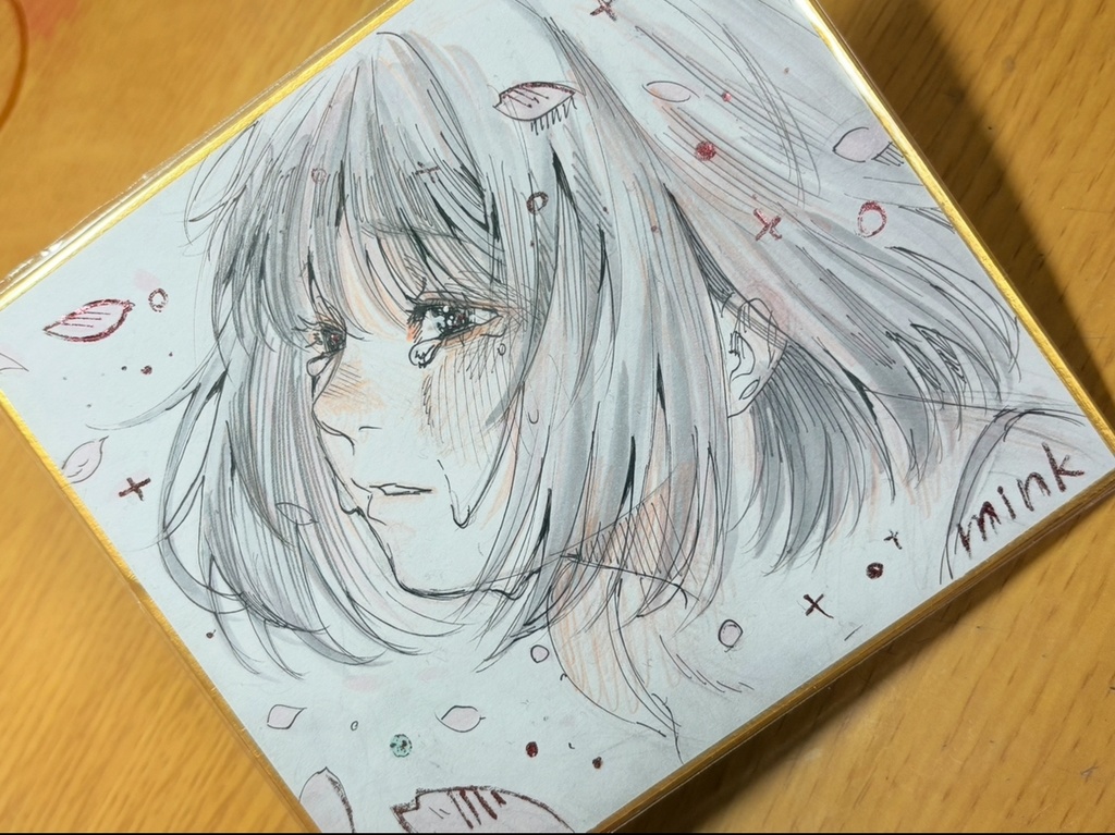 色紙小 原画