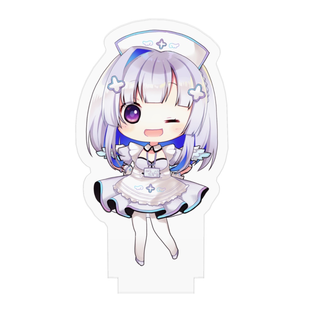 【非公式】天音かなた 新衣装 かなたんなーす アクリルキースタンド
