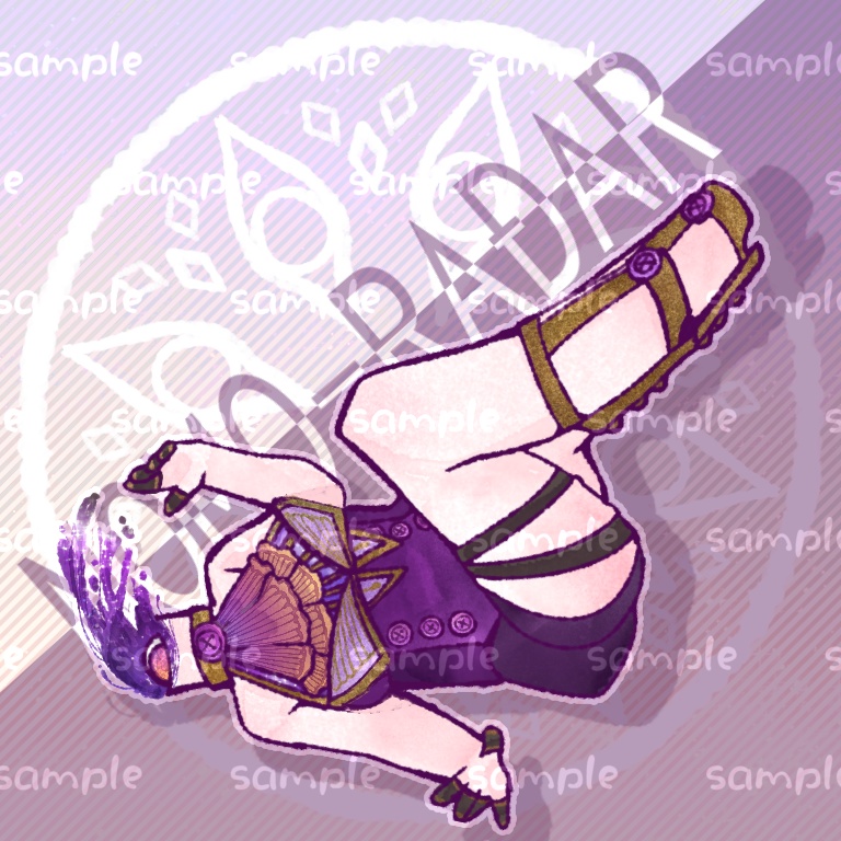 【vtuber/首探しのノーモ・R】最古参缶バッジ【5/30まで】