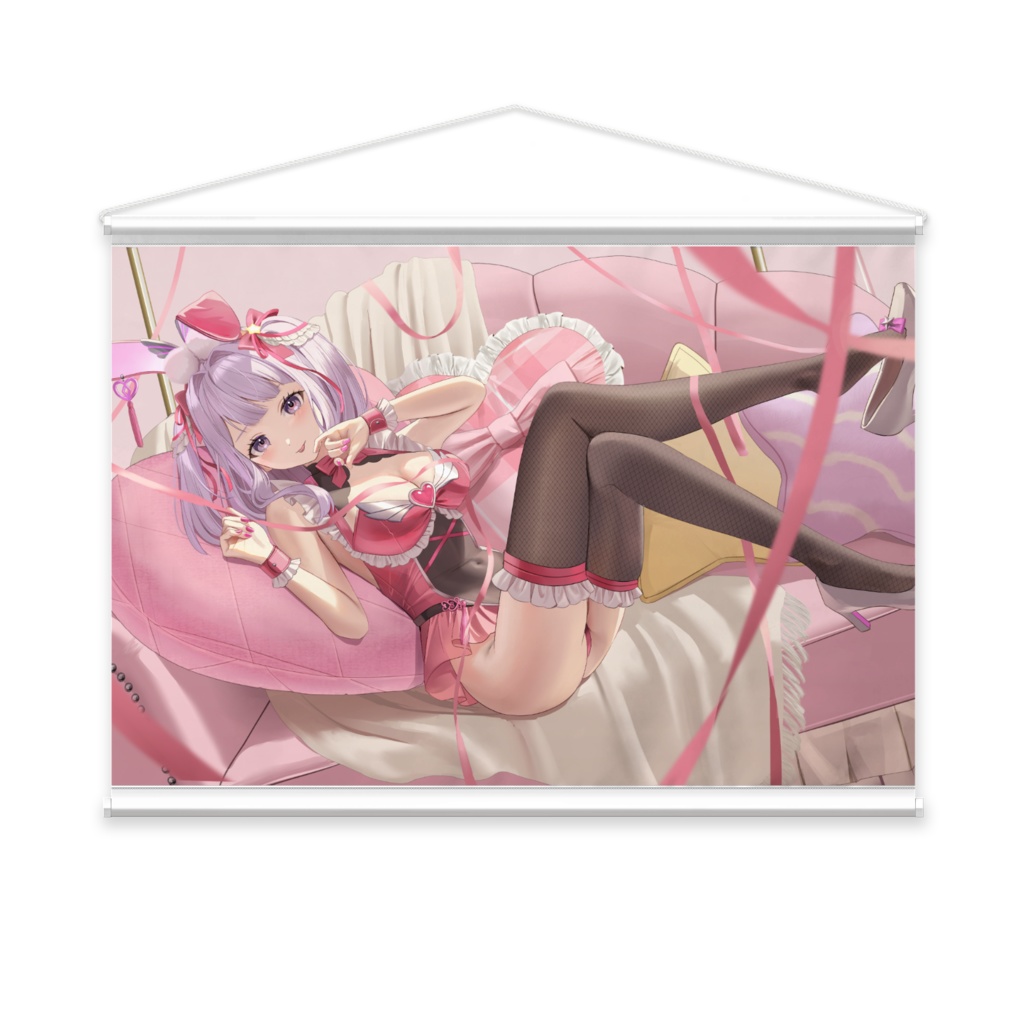 一緒にいよ？さぎりんのリボンバニータペストリー