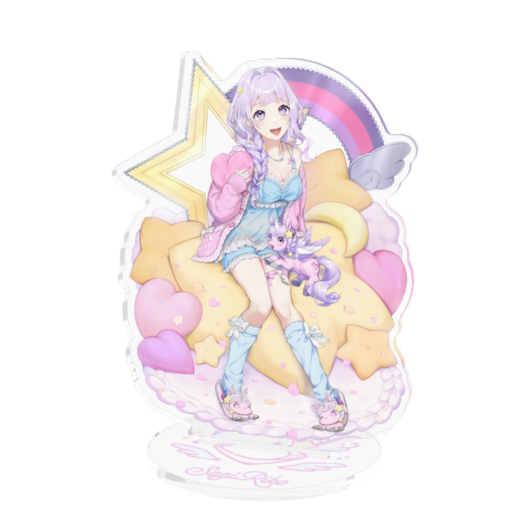 9周年記念⭐️初SagiRiko新衣装໒꒱アクリルフィギュア