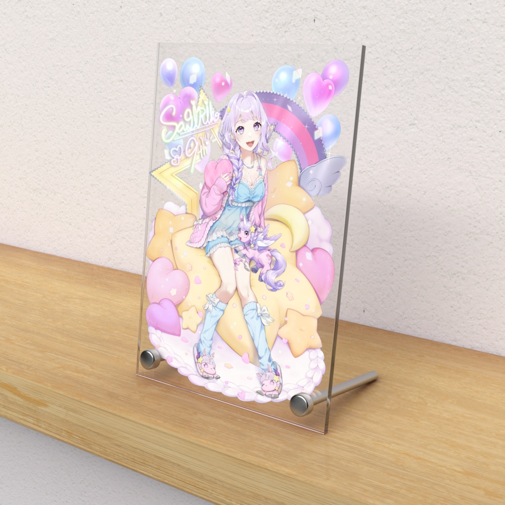 SagiRiko９周年記念⭐️アクリルフォトパネル
