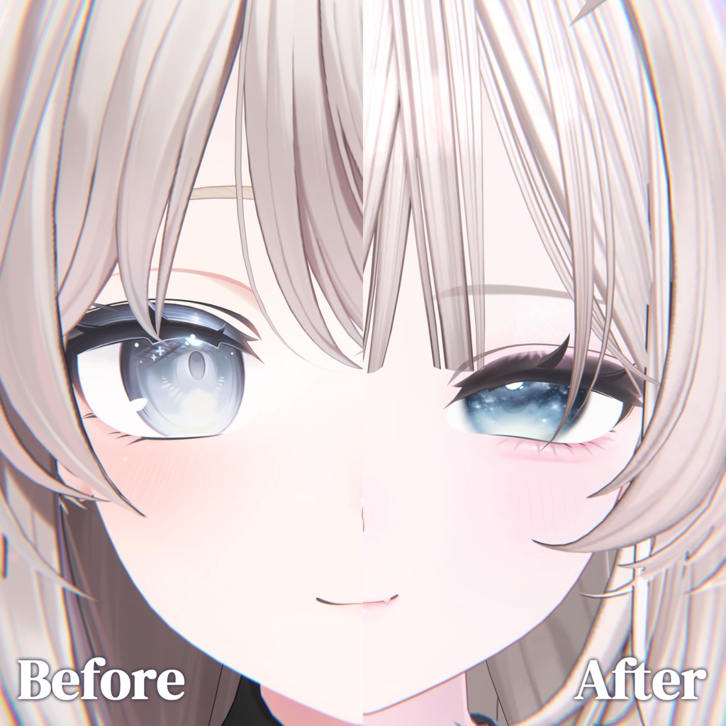 【無料版&SALEあり/Shinano】Milkyway Glow Makeup & Eye+Blendshape