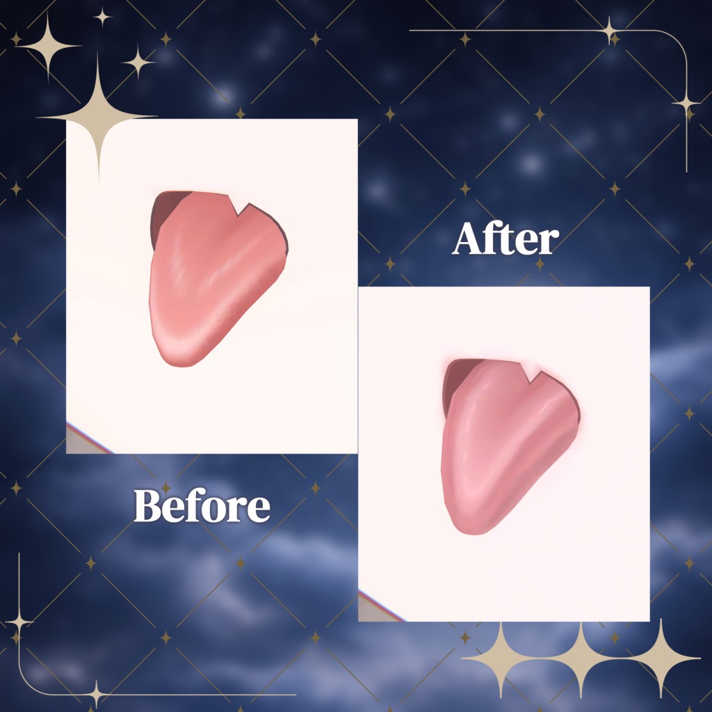 【無料版&SALEあり/Shinano】Milkyway Glow Makeup & Eye+Blendshape