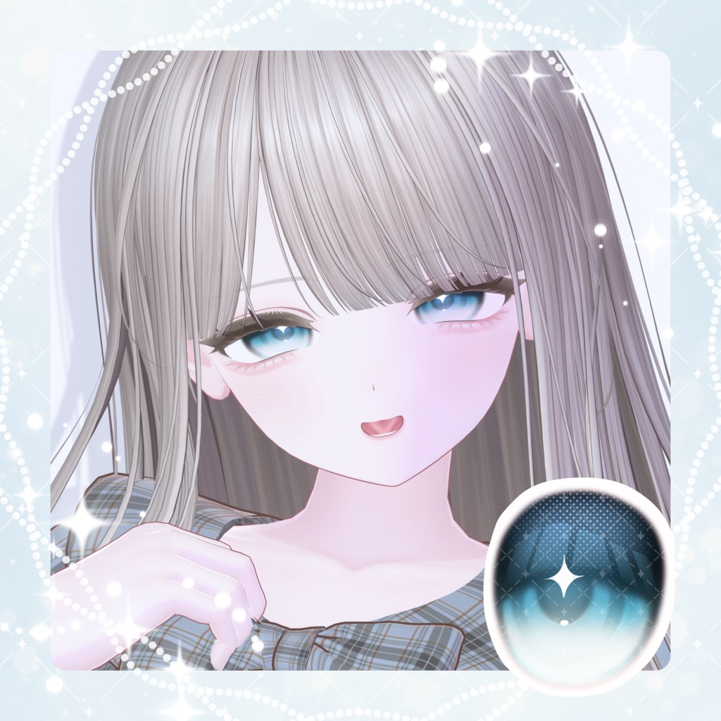 【無料版あり】【SALE¦しなの/Shinano 】Moonlit Haze Makeup & Eye+Blendshape୨୧⑅*【メイクアップ&アイテクスチャ】