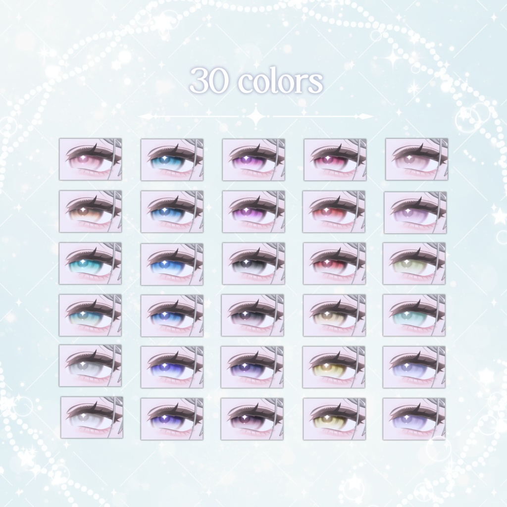【無料版あり】【SALE¦しなの/Shinano 】Moonlit Haze Makeup & Eye+Blendshape୨୧⑅*【メイクアップ&アイテクスチャ】