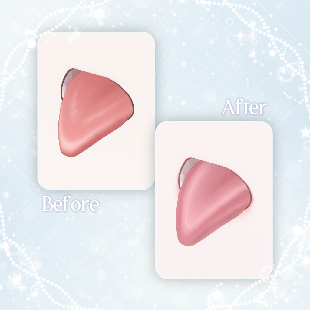 【無料版あり】【SALE¦しなの/Shinano 】Moonlit Haze Makeup & Eye+Blendshape୨୧⑅*【メイクアップ&アイテクスチャ】