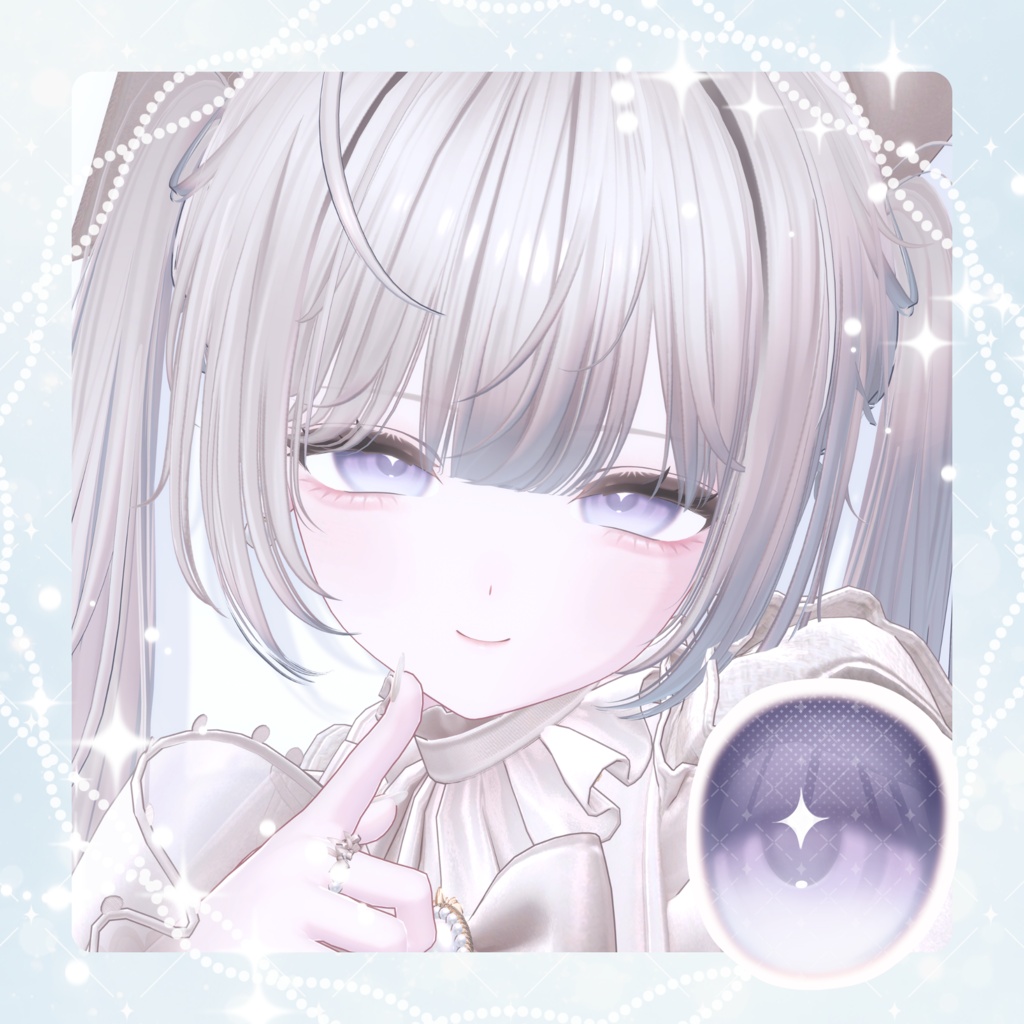 【無料版あり】【SALE¦しなの/Shinano 】Moonlit Haze Makeup & Eye+Blendshape୨୧⑅*【メイクアップ&アイテクスチャ】