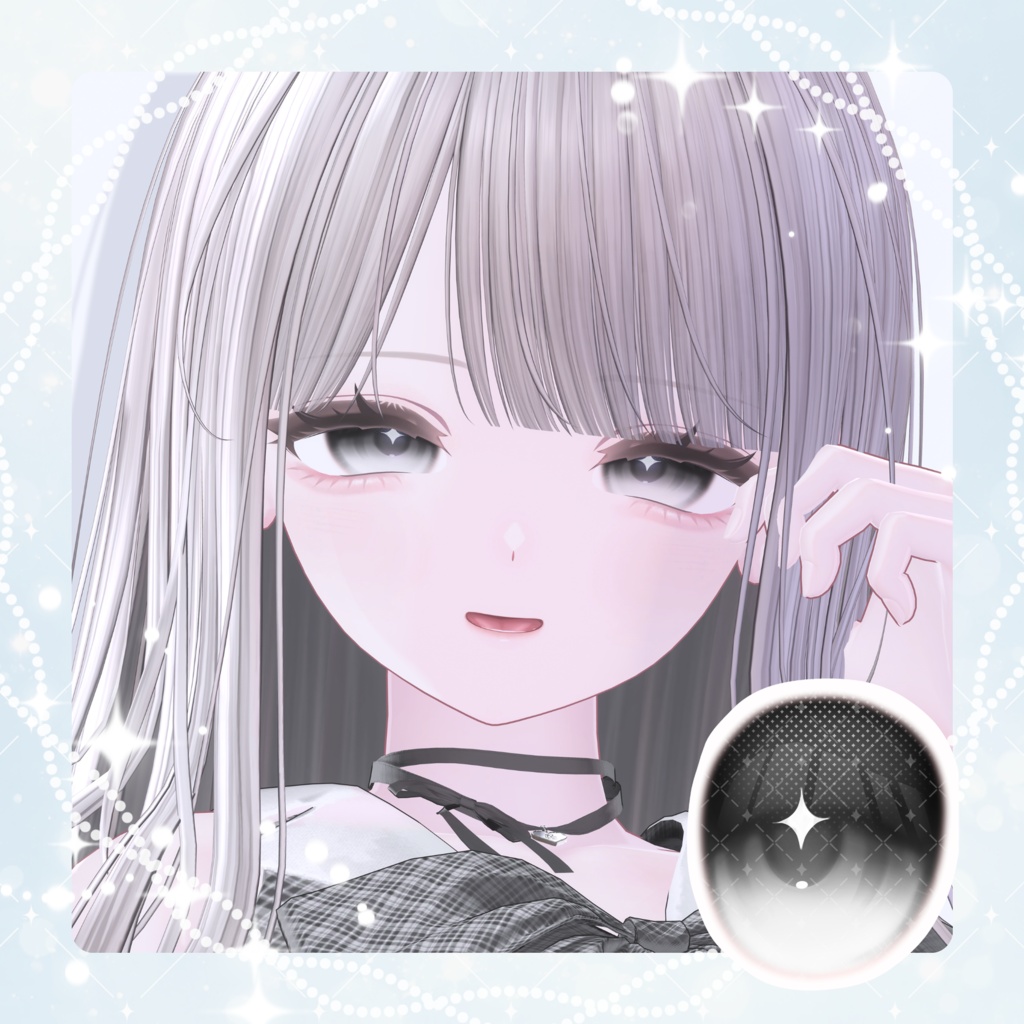【無料版あり】【SALE¦しなの/Shinano 】Moonlit Haze Makeup & Eye+Blendshape୨୧⑅*【メイクアップ&アイテクスチャ】
