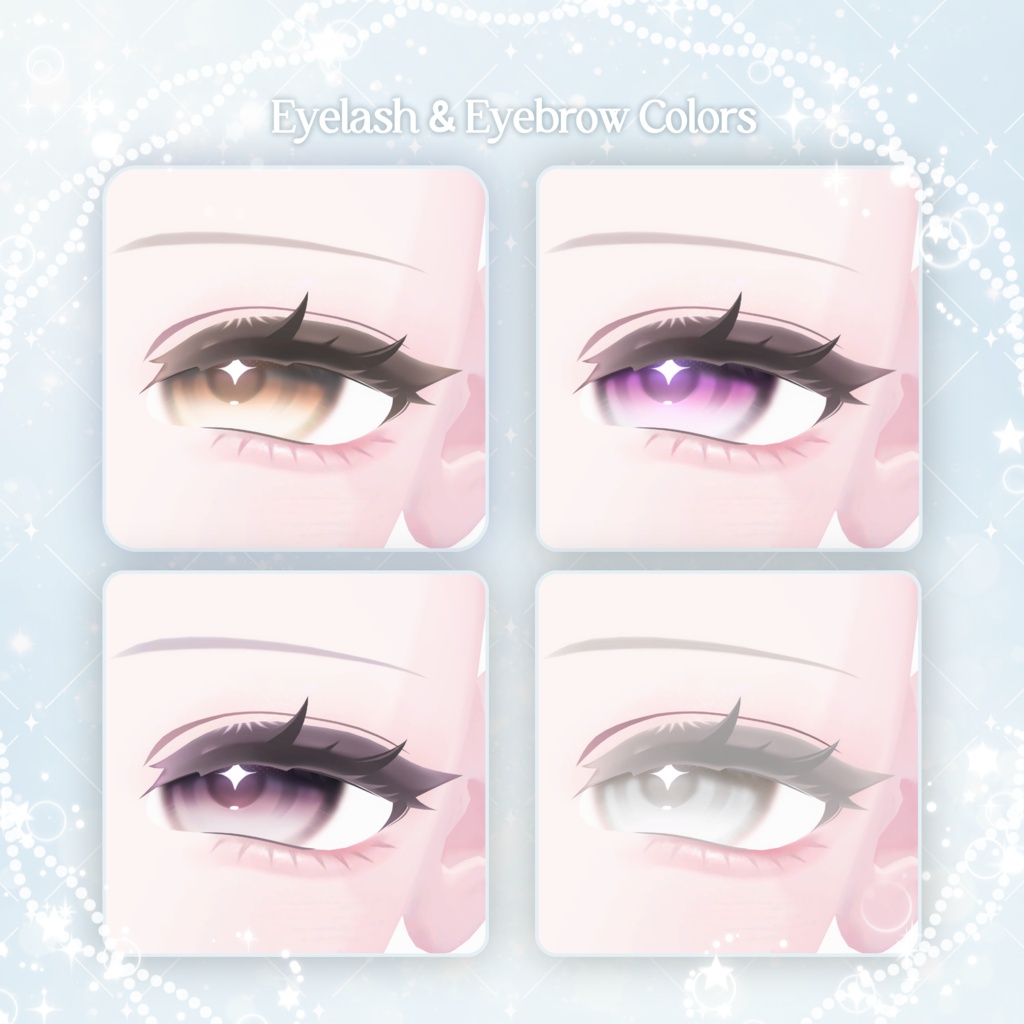 【無料版あり】【SALE¦しなの/Shinano 】Moonlit Haze Makeup & Eye+Blendshape୨୧⑅*【メイクアップ&アイテクスチャ】