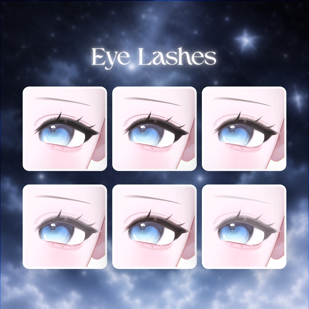 【無料版あり】【まよ/Mayo】Make up Texture + Eye Texture