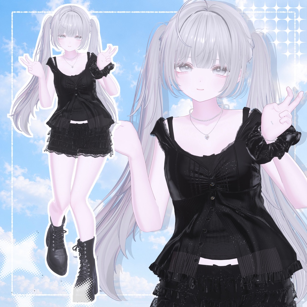 💙無料/Free💙¦16種_Pose【ポーズセット】