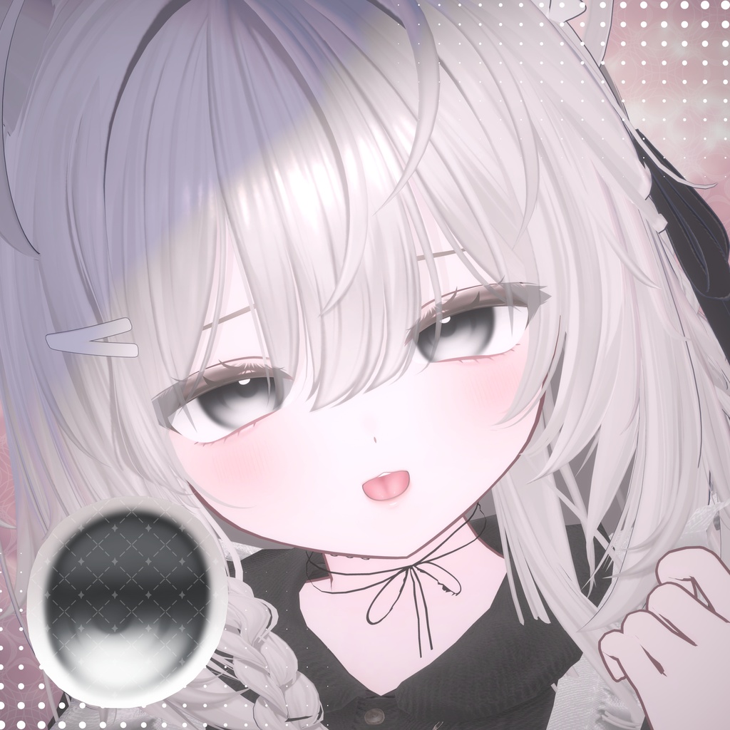 【無料版あり/45%OFF】【輝夜/Kaguya】Make up Texture + Eye Texture + Blendshape【メイク・アイテクスチャ】