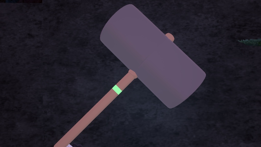 【 MA対応 】Rubber Mallet / ゴム製のハンマー(ギミック付き)