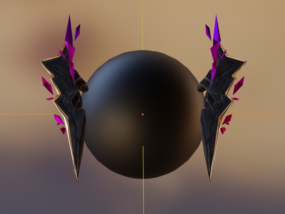 AMETHYST DEVIL HORNS